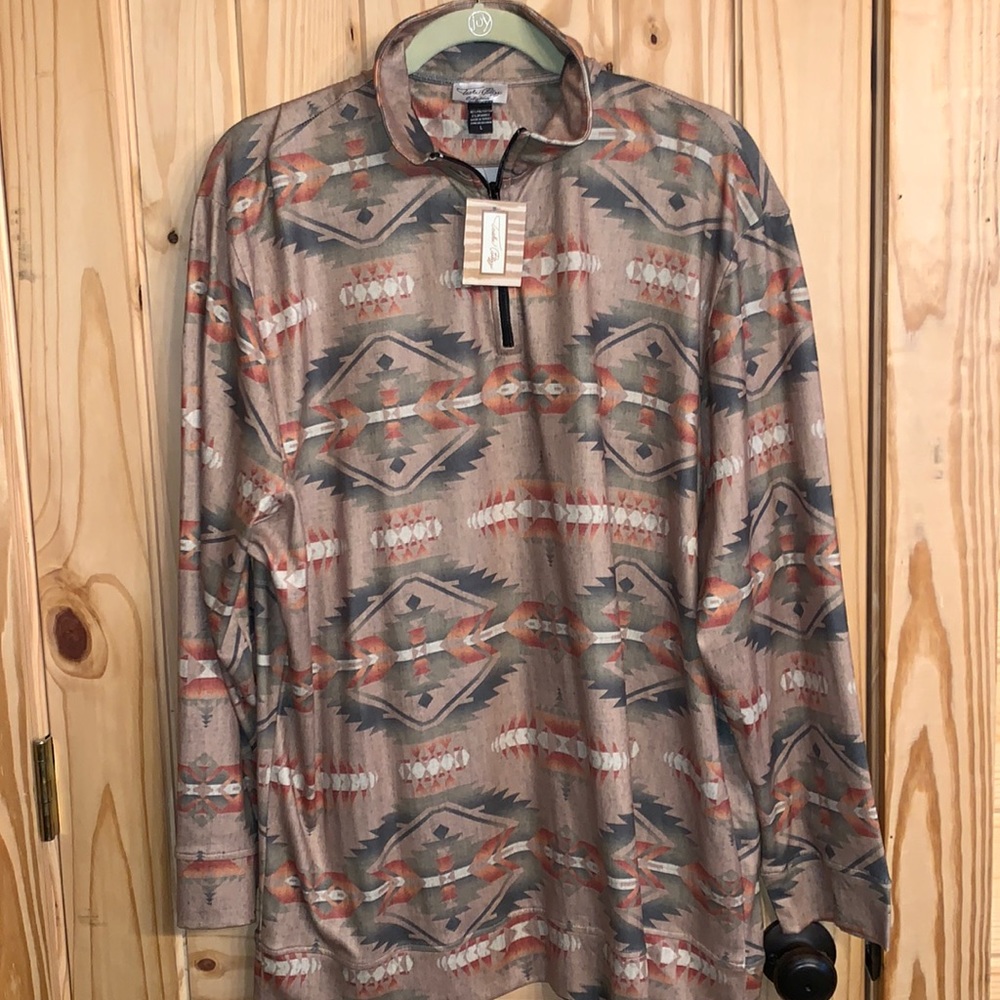 Mens Tasha Polizzi Western Chandler Pullover Size Large